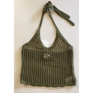 NWT Calvin Klein Crochet Tank